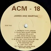 LP - James & Martha Carson - Early Gospel Greats - Mono