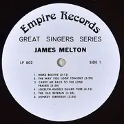 LP - James Melton - James Melton