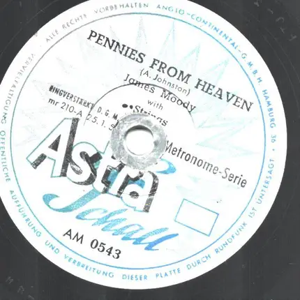 James Moody - Pennies From Heaven / Cherokee