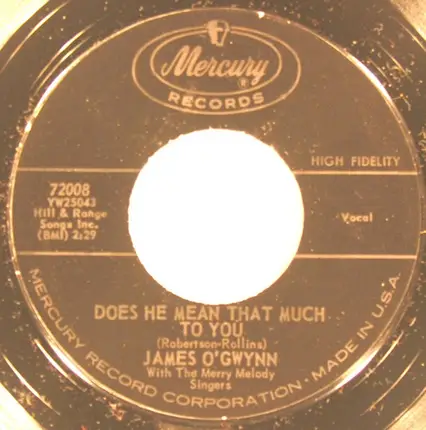 James O'Gwynn - What Do You Want From Me