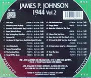 CD - James Price Johnson - 1944 Vol. 2