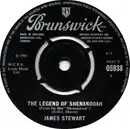 7inch Vinyl Single - James Stewart / Charles 'Bud' Dant Chorus - The Legend Of Shenandoah / We're Riding Out Tonight