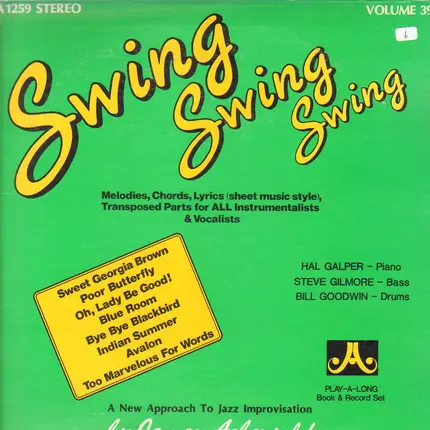 Jamey Aebersold - Swing Swing Swing