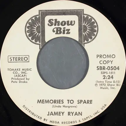 Jamey Ryan - Memories To Spare