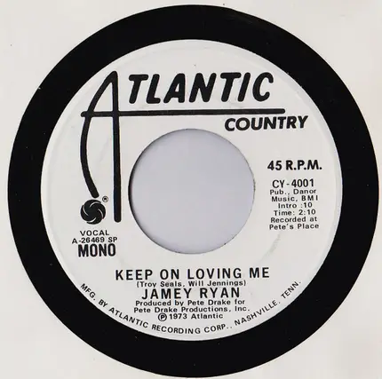 Jamey Ryan - Keep On Loving Me