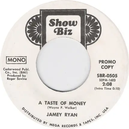 Jamey Ryan - A Taste Of Money