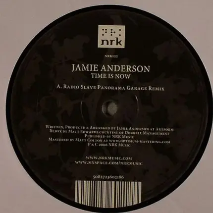 JAMIE ANDERSON - TIME IS NOW