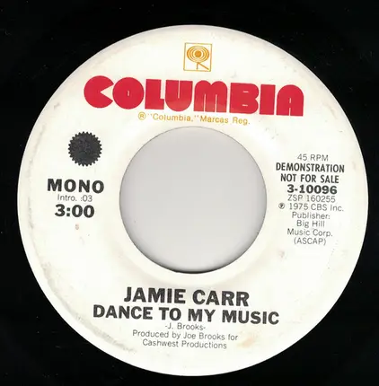 Jamie Carr - Dance To My Music