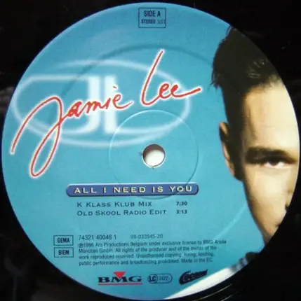 Jamie Lee - All I Need Is You