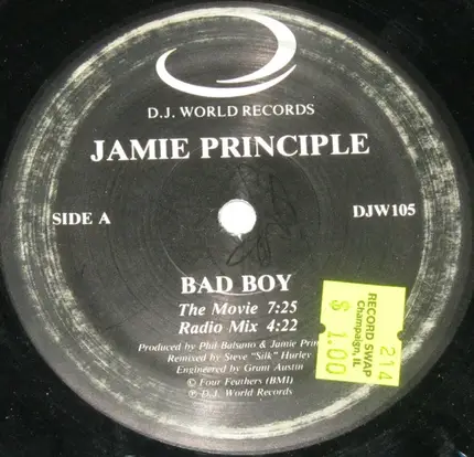 Jamie Principle - Bad Boy