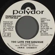 Jamie Sherriff - Too Late For Siouxsie