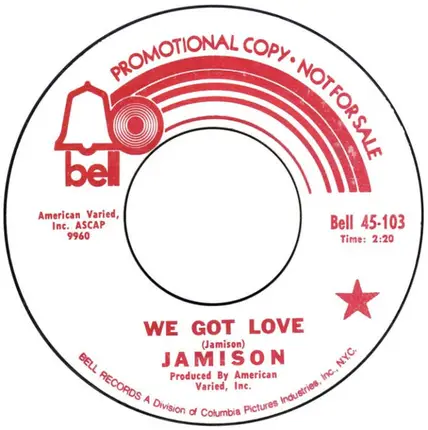 Jamison - We Got Love