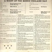 LP - Jan Currey, Eddie Martin, Philip Standen a.o. - A Night At The Merrie England - Blackpool - North Pier - SIGNED
