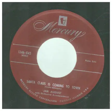 Jan August - O Little Town Of Bethlehem / Santa Claus Is Coming To Town