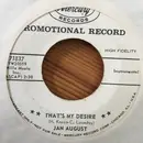 7inch Vinyl Single - Jan August - El Cumbanchero - Promo