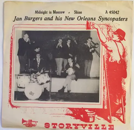 Jan Burgers And His The New Orleans Syncopators - Midnight In Moscow / Shine