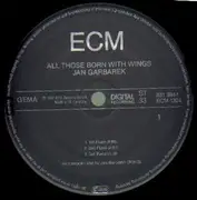 LP - Jan Garbarek - All Those Born With Wings