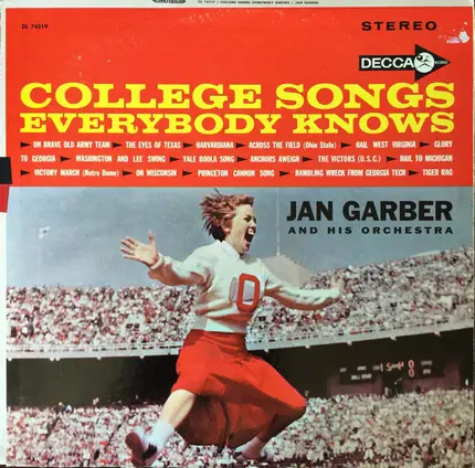 Jan Garber And His Orchestra - College Songs Everybody Knows