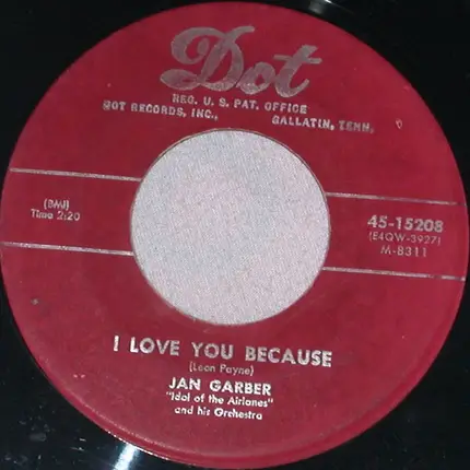 Jan Garber And His Orchestra - How Long / I Love You Because