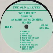 LP - Jan Garber And His Orchestra - 'Sweet And Hot' Volume 2 1928-1930