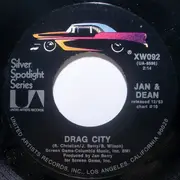 7inch Vinyl Single - Jan & Dean - Drag City / Dead Man's Curve