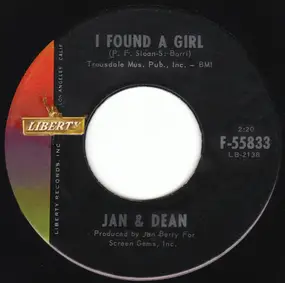 Jan & Dean - I Found A Girl