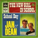 7inch Vinyl Single - Jan & Dean - The New Girl In School / School Day (Ring! Ring! Goes My Bell)