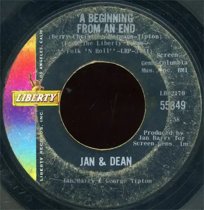 Jan & Dean - A Beginning From An End / Folk City