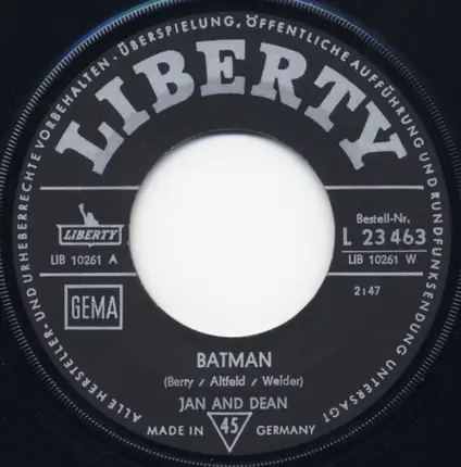 Jan & Dean - Batman