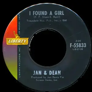 Jan & Dean - I Found A Girl
