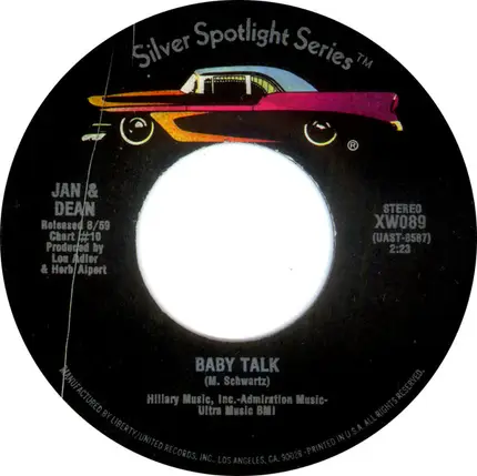 Jan & Dean - Jennie Lee / Baby Talk