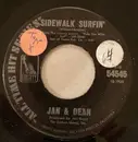 7inch Vinyl Single - Jan & Dean - Sidewalk Surfin'