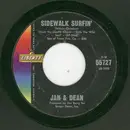7inch Vinyl Single - Jan & Dean - Sidewalk Surfin' - Monarch Pressing