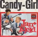 7inch Vinyl Single - Jan & Kjeld - Stasera No / Candy-Girl - Mono