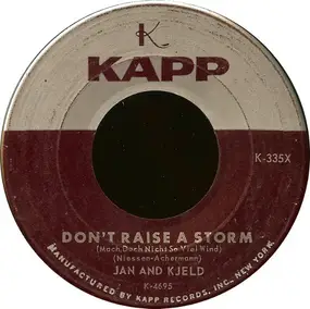 Jan & Kjeld - Banjo Boy / Don't Raise A Storm