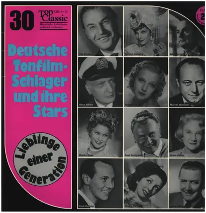 Jan Klepura / Hans Albers / Marika Rökk a.o. - Deutsche Tonfilm-Schlager und ihre Stars