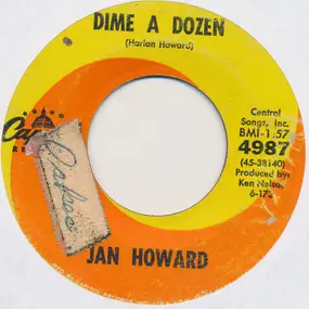 Jan Howard - Dime A Dozen / I Can't Stop Crying
