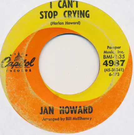 Jan Howard - Dime A Dozen / I Can't Stop Crying
