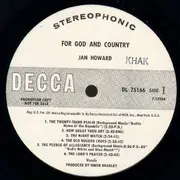 LP - Jan Howard - For God And Country