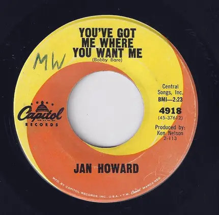 Jan Howard - Wind Me Up