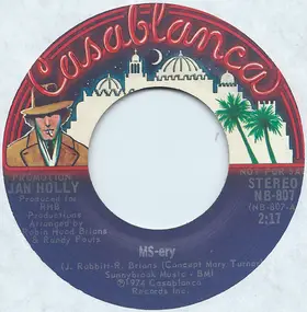 Jan Holly - MS-ery