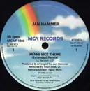 12inch Vinyl Single - Jan Hammer - Miami Vice Theme - Generic Sleeve