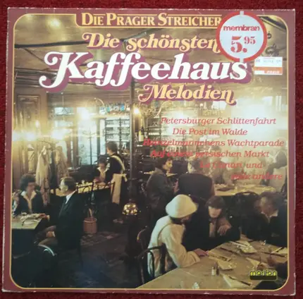 Jan Hrábek - Die prager streicher Die schönsten Kaffeehaus melodien
