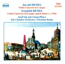 CD - Jan Jiří Benda , František Benda - Violin Concertos