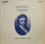 Jan Ladislav Dusík , Johann Nepomuk Hummel , Sontraud Speidel - Dussek: Klaviersonate Op. 44 - Hummel: Klaviersonate Op. 81