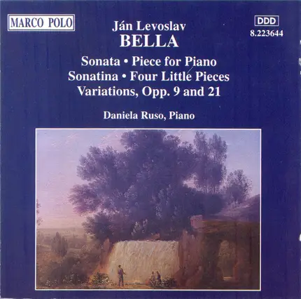 Ján Levoslav Bella , Daniela Ruso - Piano Music (Complete)