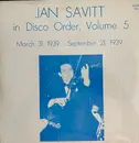 LP - Jan Savitt - Jan Savitt In Disco Order Volume 5