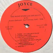LP - Jan Savitt - One Night Stand With Jan Savitt
