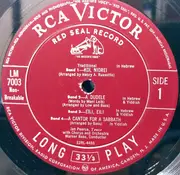 10'' - Jan Peerce - Jan Peerce Sings Hebrew Melodies