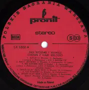 LP - Jan Wojdak & Wawele - Zostań Z Nami Melodio